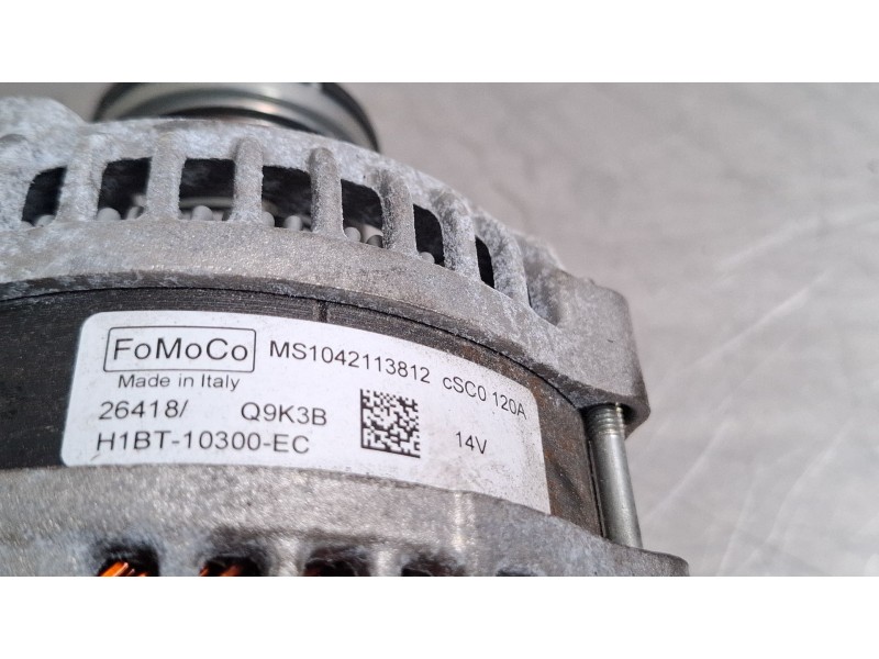 Recambio de alternador para ford fiesta referencia OEM IAM MS1042113812 H1BT10300EC  