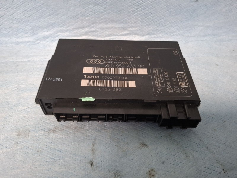 Recambio de modulo confort para audi a4 referencia OEM IAM 8E0959433BC  