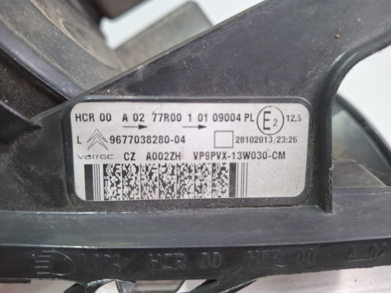 Recambio de faro delantero izquierdo para citroën ds3 referencia OEM IAM 77r00 967703828004  