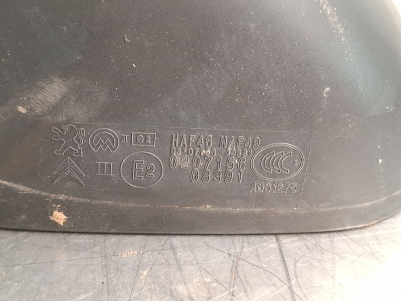 Recambio de espejo retrovisor izquierdo electrico para citroën ds3 referencia OEM IAM E208391  