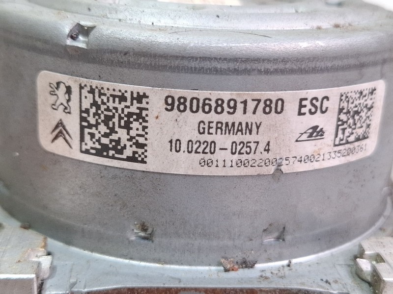 Recambio de modulo abs para citroën ds3 referencia OEM IAM 9806891780 10091511783  