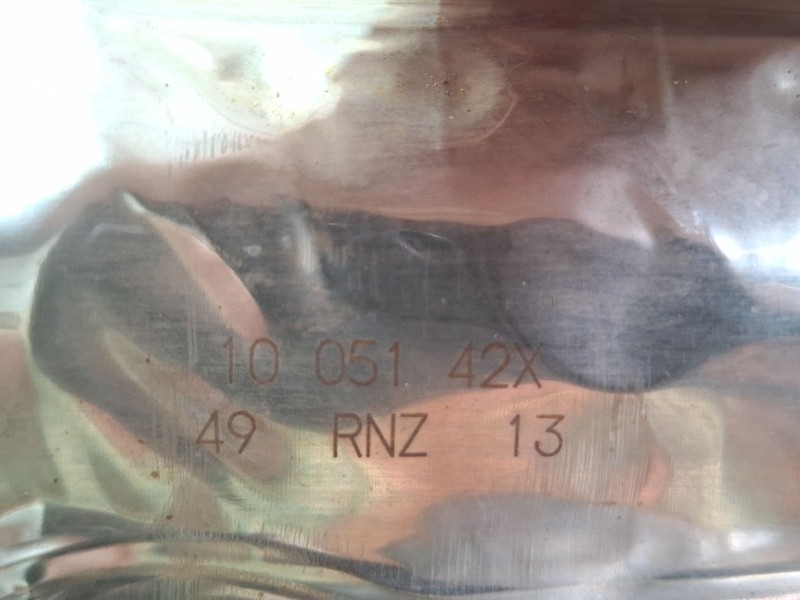 Recambio de filtro de particulas para citroën ds3 referencia OEM IAM 1005142x  