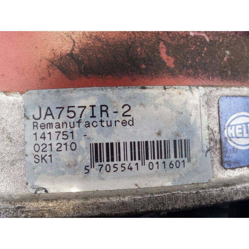 Recambio de alternador para nissan patrol referencia OEM IAM JA757IR-2  