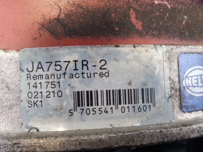 Recambio de alternador para nissan patrol referencia OEM IAM JA757IR-2  