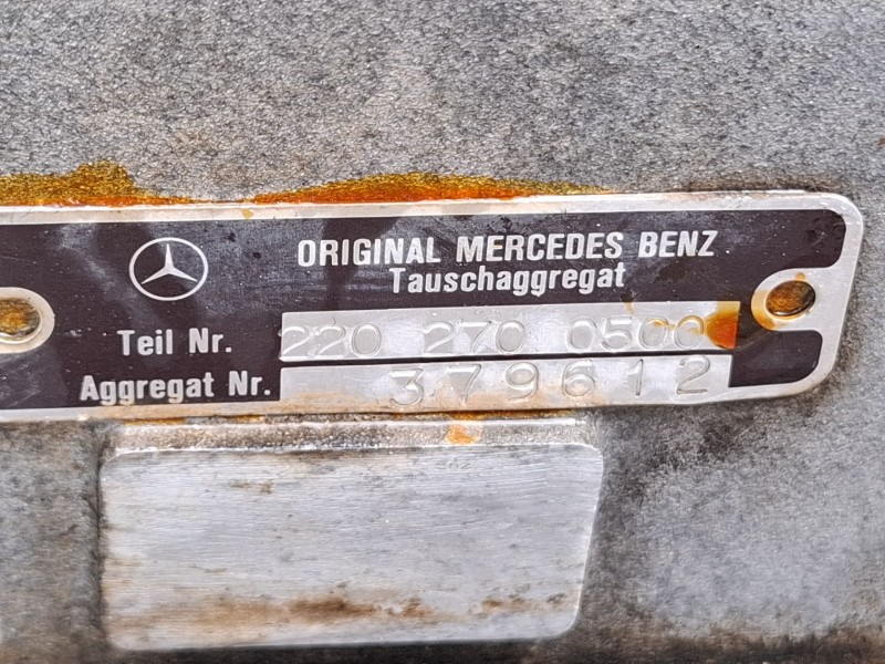 Recambio de caja cambios para mercedes-benz s320 w220 referencia OEM IAM R1402712601 2202700500  