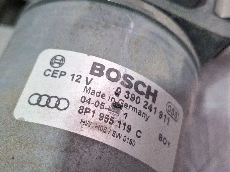 Recambio de motor limpiaparabrisas delantero para audi a3 8p referencia OEM IAM 8P1955119C 0390241911 8P1955023G  
