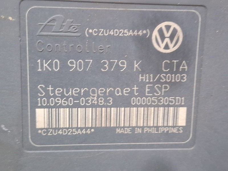 Recambio de modulo abs para audi a3 8p referencia OEM IAM 1K0614517H 1K0907379K  