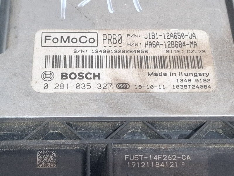 Recambio de centralita motor para ford fiesta referencia OEM IAM 0281035327  