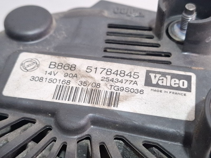 Recambio de alternador para fiat punto referencia OEM IAM B86851784845  