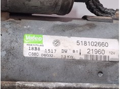 Recambio de motor arranque para fiat punto referencia OEM IAM 518102660   2