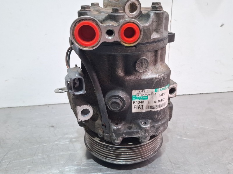 Recambio de compresor aire acondicionado para fiat punto referencia OEM IAM 51803075  