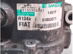 Recambio de compresor aire acondicionado para fiat punto referencia OEM IAM 51803075   2