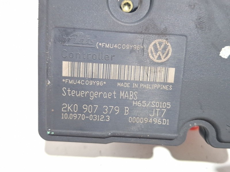 Recambio de modulo abs para volkswagen caddy referencia OEM IAM 2K0614117B 2K0907379B  