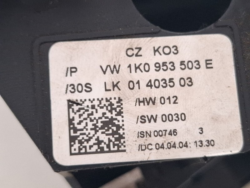Recambio de mando multifuncion para volkswagen caddy referencia OEM IAM 1K0953503E  