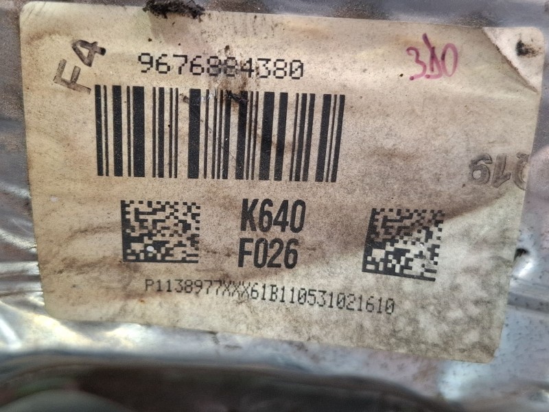 Recambio de filtro de particulas para peugeot 308 referencia OEM IAM 9676884380 1005142X 3141061800  