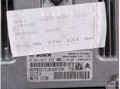 Recambio de centralita motor para peugeot 308 referencia OEM IAM 9677013180 0281017333   2