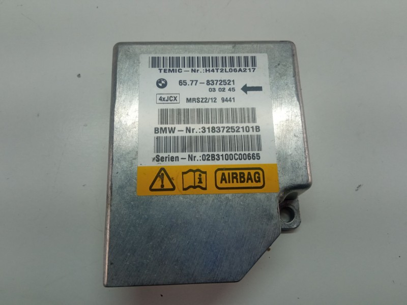 Recambio de centralita airbag para bmw 3 (e46) 320 d referencia OEM IAM 65778372521  