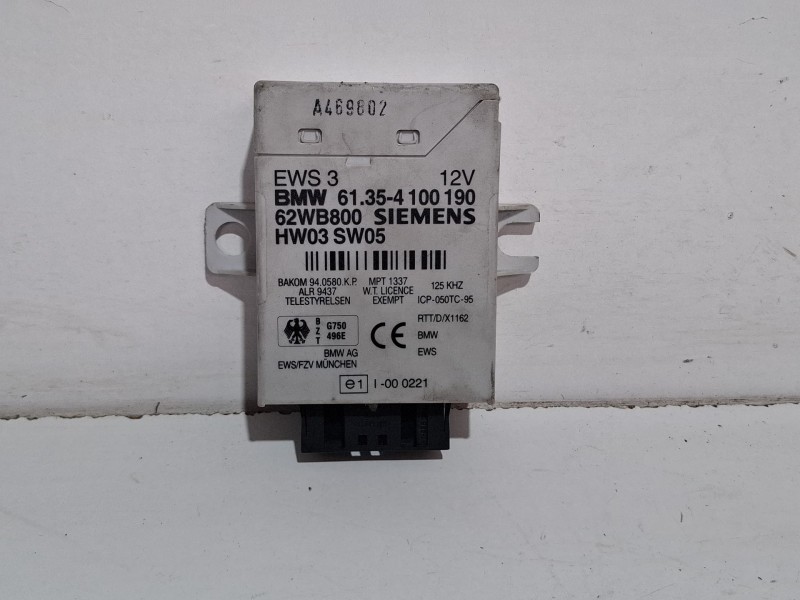 Recambio de modulo electronico para bmw 318 referencia OEM IAM 61354100190  