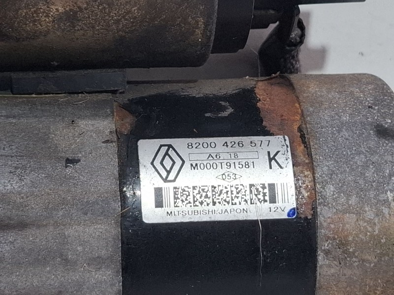 Recambio de motor arranque para renault kangoo referencia OEM IAM 8200426577 / M000T91581K  