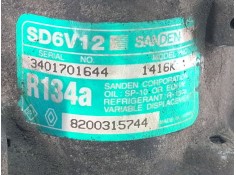 Recambio de compresor aire acondicionado para renault kangoo referencia OEM IAM SD6V12 / 8200315744   2