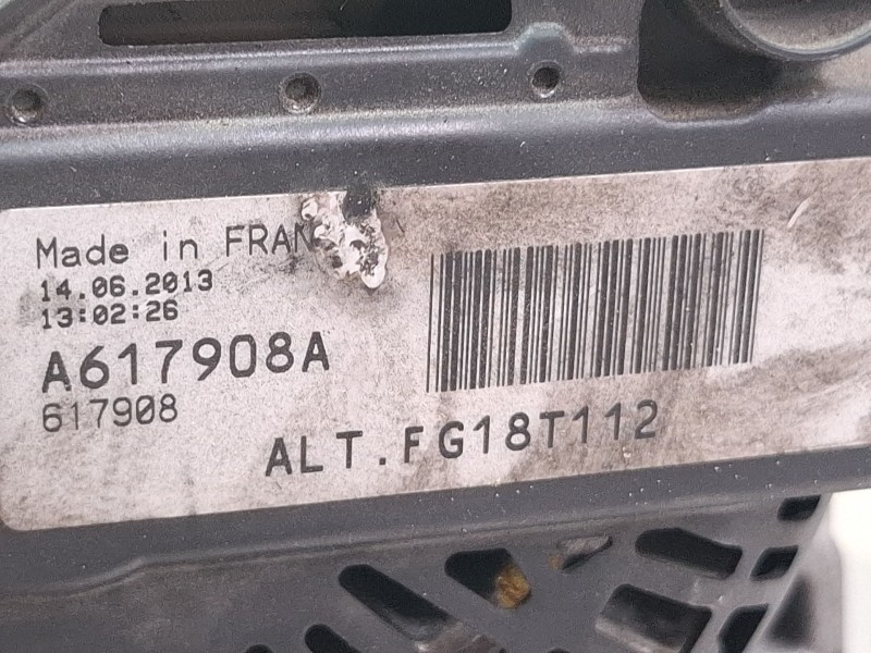 Recambio de alternador para citroën c5 iii (rd_) 2.0 hdi 165 referencia OEM IAM A617908A  