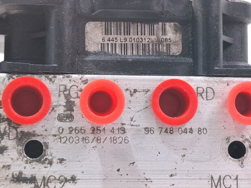 Recambio de modulo abs para citroën c5 iii (rd_) 2.0 hdi 165 referencia OEM IAM 0265251413 / 9674804480  