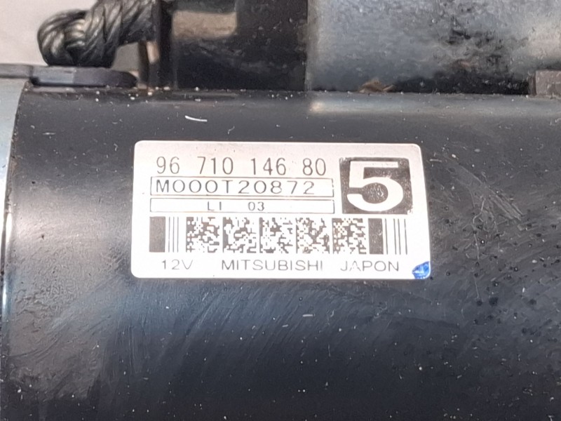 Recambio de motor arranque para citroën c5 iii (rd_) 2.0 hdi 165 referencia OEM IAM 9671014680 / M000T20872  