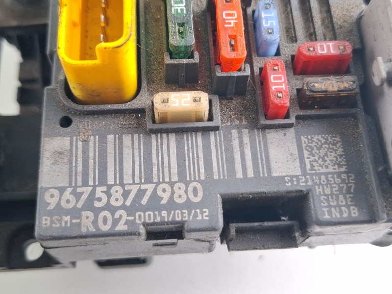 Recambio de centralita bsm para citroën c5 iii (rd_) 2.0 hdi 165 referencia OEM IAM 9675877980  