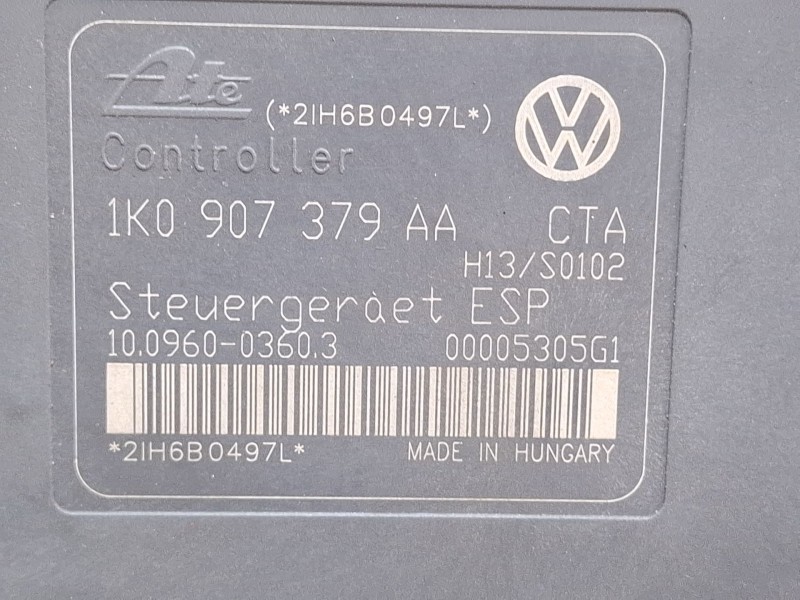 Recambio de modulo abs para seat leon (1p1) 1.9 tdi referencia OEM IAM 1K0614517AA  