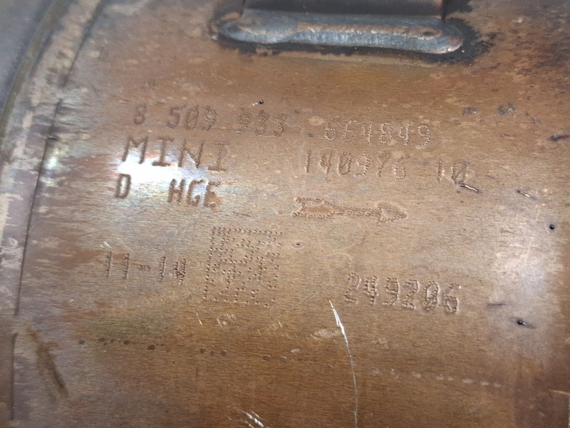 Recambio de filtro de particulas para toyota verso referencia OEM IAM 8509933  