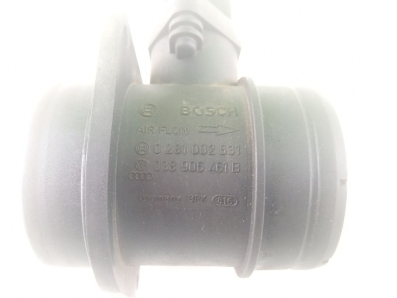 Recambio de caudalimetro para volkswagen caddy referencia OEM IAM 0281002531 038906464b 