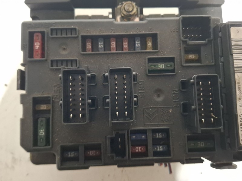 Recambio de centralita bsm para citroën c5 referencia OEM IAM 9641258080-00 / S110500001E  