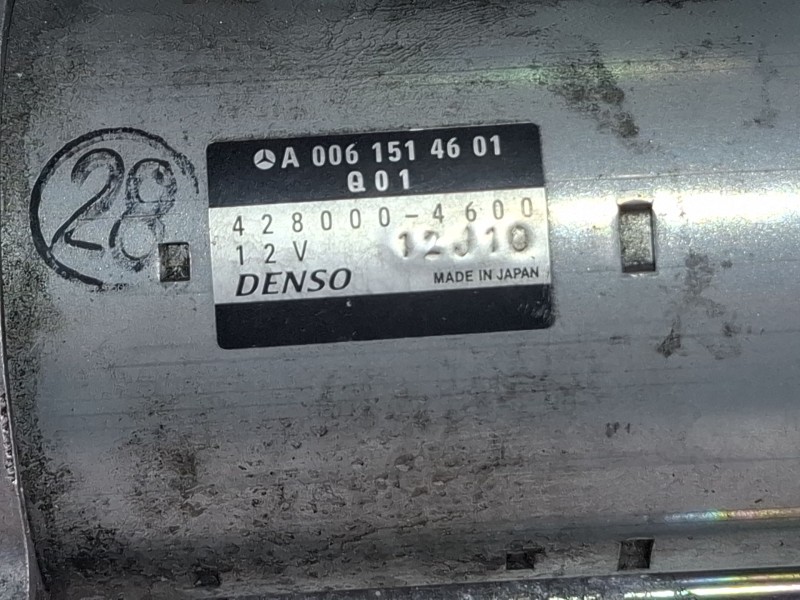 Recambio de motor arranque para mercedes-benz clase c t-model (s204) c 200 cdi (204.207) referencia OEM IAM A0061514601 / 428000