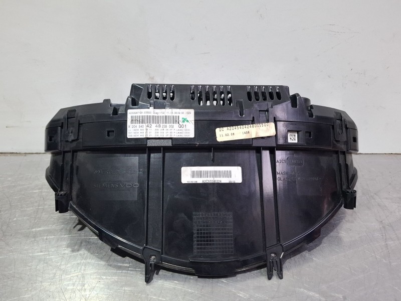 Recambio de cuenta kilometros para mercedes-benz clase c t-model (s204) c 200 cdi (204.207) referencia OEM IAM A2045404248 / A2C