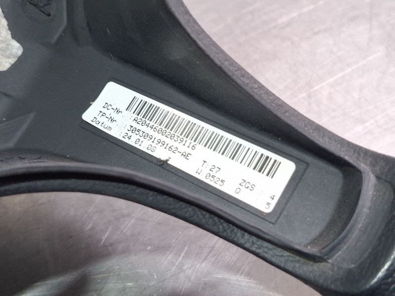 Recambio de volante (sin airbag) para mercedes-benz clase c t-model (s204) c 200 cdi (204.207) referencia OEM IAM A2044600203  