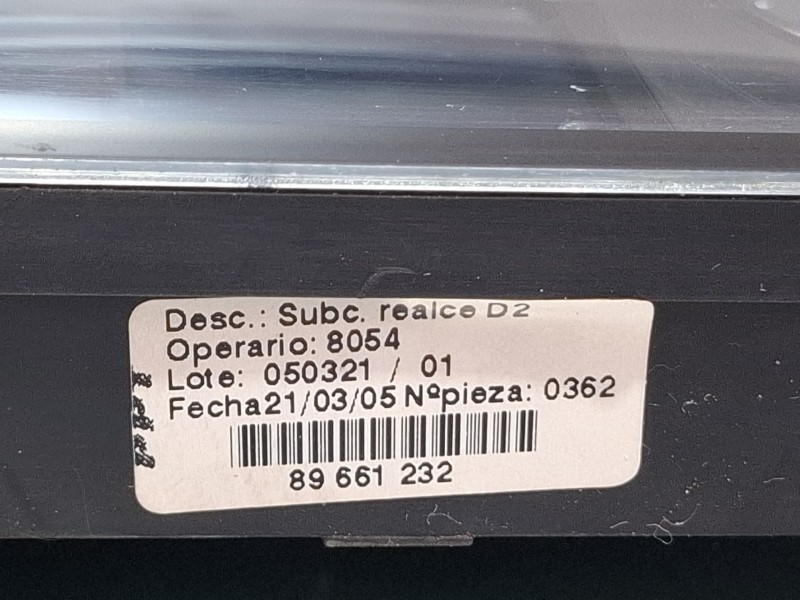 Recambio de cuenta kilometros para peugeot 407 referencia OEM IAM A2C53010609G  