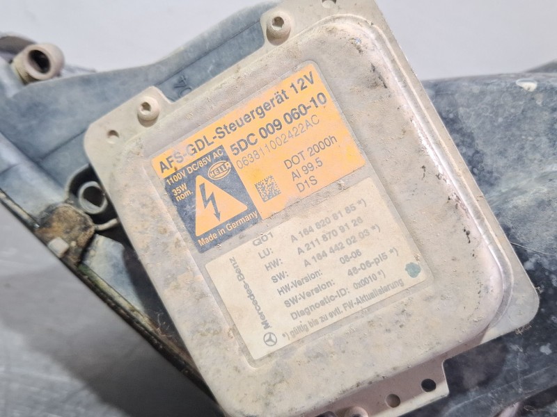 Recambio de faro delantero derecho para mercedes-benz clase m (w164) ml 320 cdi 4-matic (164.122) referencia OEM IAM   