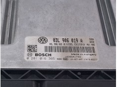 Recambio de centralita motor para seat exeo st (3r5) 2.0 tdi referencia OEM IAM 03L906019A / 0281016365 / EDC17CP14   2
