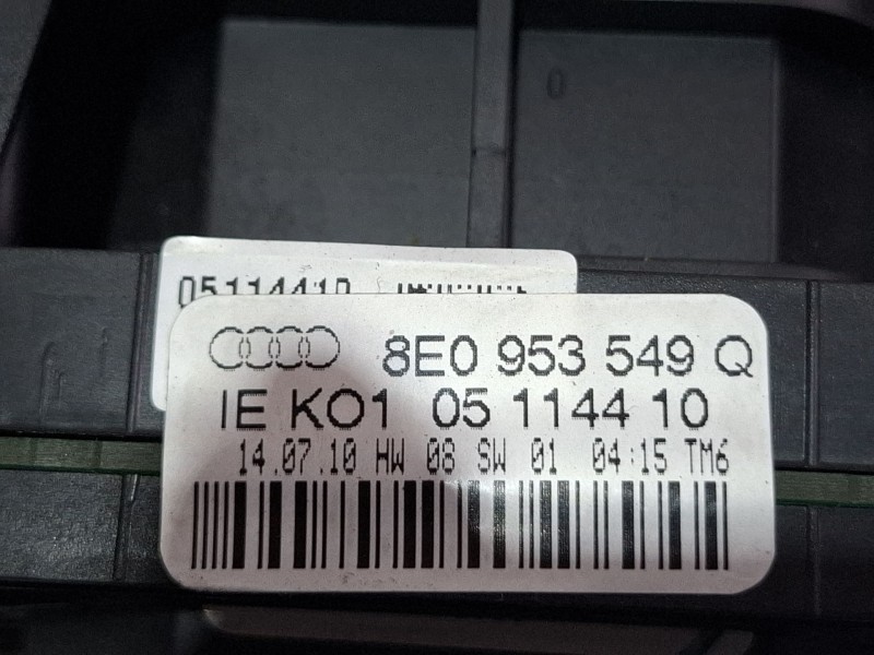 Recambio de mando multifuncion para seat exeo st (3r5) 2.0 tdi referencia OEM IAM 8E0953549Q  