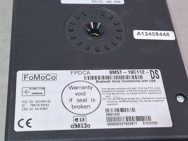 Recambio de modulo electronico para ford focus iii 1.6 tdci referencia OEM IAM 8M5T19C112DS  