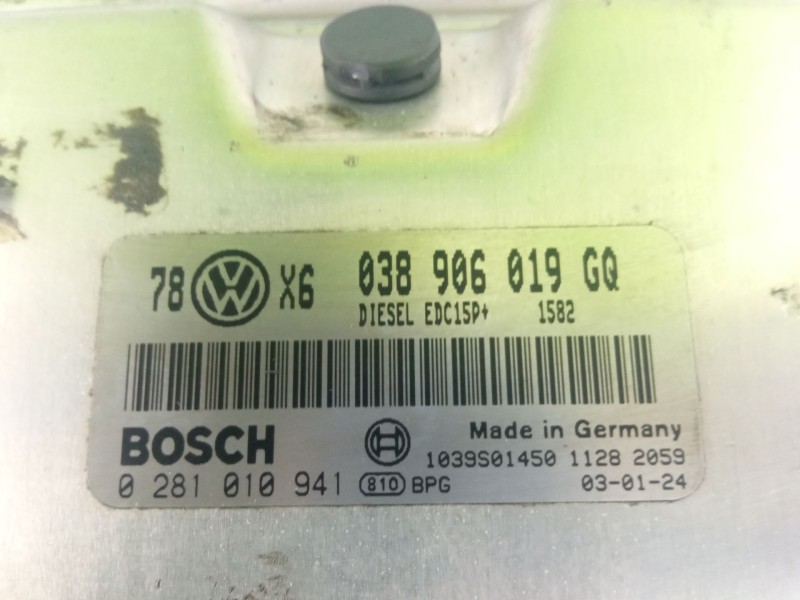 Recambio de centralita motor para volkswagen passat referencia OEM IAM 038906019GQ  