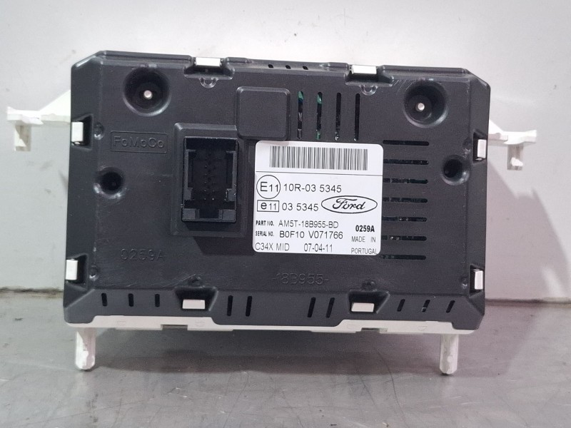 Recambio de pantalla multifuncion para ford focus iii 1.6 tdci referencia OEM IAM AM5T18B955BD  