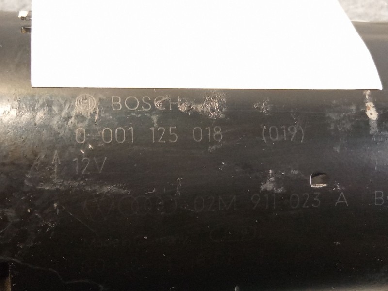 Recambio de motor arranque para volkswagen golf referencia OEM IAM 0001125018  