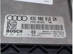 Recambio de centralita motor para audi a4 8e 2.0 tdi 6v03 referencia OEM IAM 03G906016GN / 0281012113   2