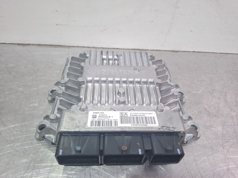 Recambio de centralita motor para peugeot 407 (6d_) 2.0 hdi 135 (6drhrh, 6drhre, 6drhrg, 6drhrj) referencia OEM IAM 9660780780 /