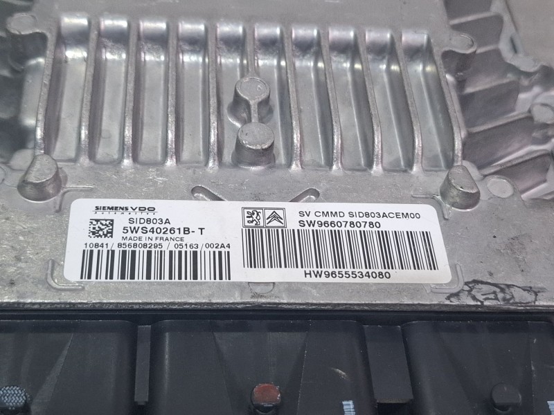 Recambio de centralita motor para peugeot 407 (6d_) 2.0 hdi 135 (6drhrh, 6drhre, 6drhrg, 6drhrj) referencia OEM IAM 9660780780 /