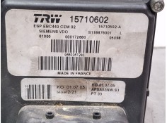 Recambio de modulo abs para peugeot 407 (6d_) 2.0 hdi 135 (6drhrh, 6drhre, 6drhrg, 6drhrj) referencia OEM IAM 15710602   2