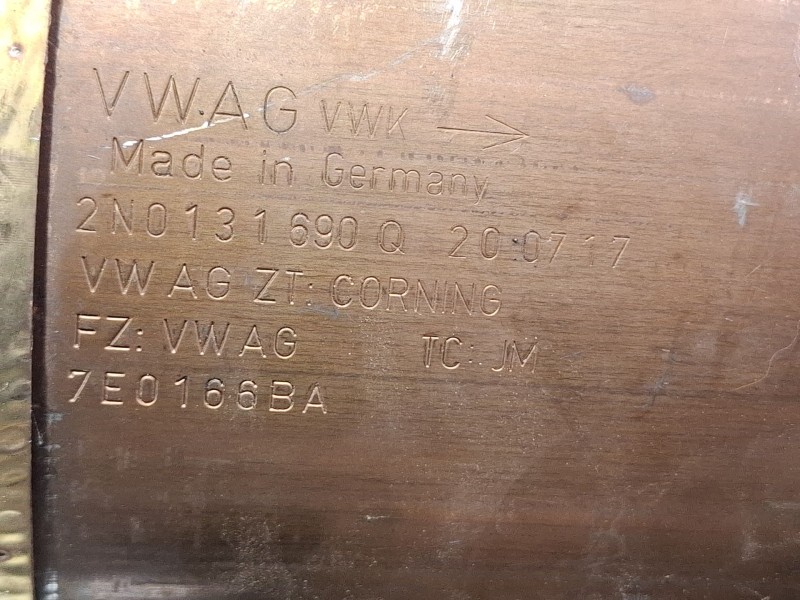 Recambio de catalizador para citroën jumpy referencia OEM IAM 2N0131690Q / 2N0253715R  