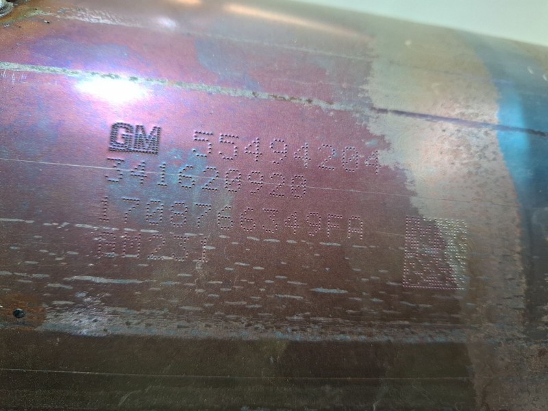 Recambio de filtro de particulas para opel mokka / mokka x (j13) 1.6 cdti 4x4 (_76) referencia OEM IAM   