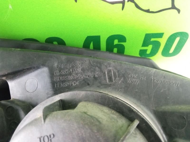 Recambio de faro izquierdo para citroën c5 referencia OEM IAM   